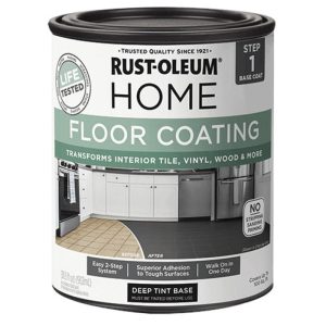 RUST-OLEUM 358877 Home Deep Tint Base Coat, <50 g/L VOC, 300 to 400 sq-ft Coverage Area, 1 qt