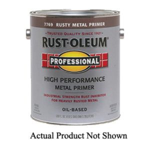 RUST-OLEUM 7769402 Protective Enamel Primer, Rusty, 431 g/L VOC, 230 to 390 sq-ft Coverage Area, 1 gal