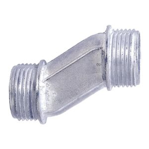 Sigma 02-51525 Rigid Offset Nipple, 2 in Trade, For Use With: Outlet Boxes or Metal Enclosures, Zinc