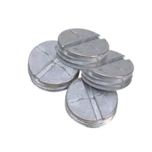 Sigma 14005 Weather-Proof Closure Plug, Zinc, 0.82 in W