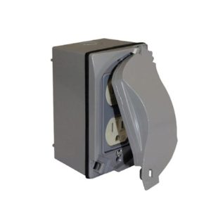 Sigma Engineered Solutions 16446 Universal Duplex Receptacle Kit, Gray