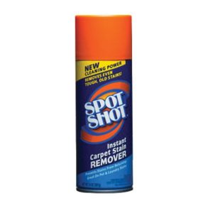 SPOT SHOT 009868 Carpet Stain Remover, 14 oz, Aerosol Can, Foam, Mild Glycol Ether