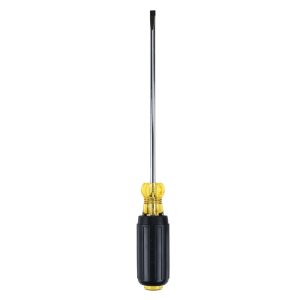 STANLEY 66097 Screwdriver, Cabinet, Slotted Point, 3/16 in Point, 9-3/4 in OAL, Ergonomic Handle