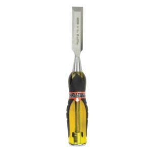 STANLEY FATMAX Thru-Tang 16977 Short Blade Wood Chisel, 3/4 in Tip, High Carbon Alloy Steel Tip, 9 in OAL
