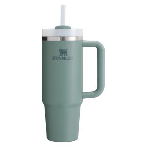 STANLEY The Quencher H2.0 Flowstate 10-10827-025 Tumbler, 30 oz Capacity, FlowState Lid, Comfort Grip Handle, Shale