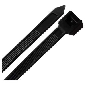 Steel Grip EHD-920-36-UV10 Cable Tie, 11.02 in Dia Bundle, 175 lb Tensile Strength, 36 in L, Polypropylene, Black