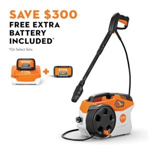 STIHL REA 100 Plus RA01 011 7613 US Battery Pressure Washer, Bare Tool/Kit: Bare Tool, 36 V Battery, 2200 psi Operating