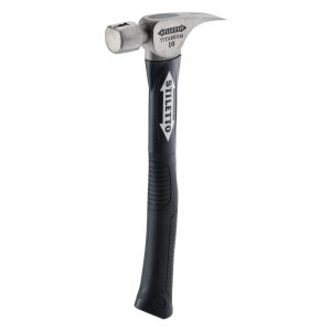 STILETTO FH10C-F Framing Hammer, 10 oz Head, Titanium Head, Fiberglass Handle, 14-1/2 in OAL