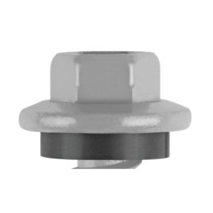 Teks 21470 Elite Premium Roofing Screw, Imperial, #12 Thread, 1 in L, Drill Point