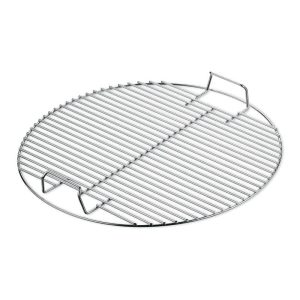 Weber 7432 Cooking Grate, 17-1/2 in W, 17-1/2 in D, Steel, Nickel-Plated