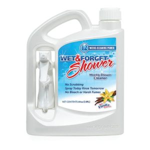 WET&FORGET 801064 Wet and Forget Shower, 64 oz, Bottle, Liquid, Vanilla