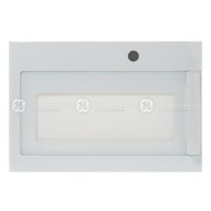 WHITE DOOR WITH FLAT GE LOGO|WB56X34803