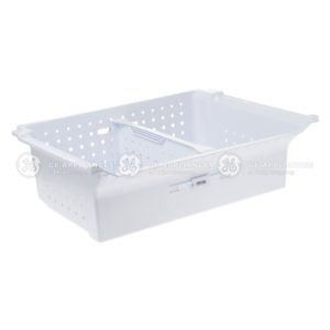 WHITE FREEZER LOWER BASKET W/ DIVIDER|WR32X31943
