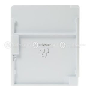 WHITE ICE BOX DOOR W/ GASKET AND LATCH|WR14X32422