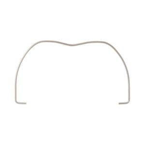 Wire bail retainer for an oven light housing|WB2X7694